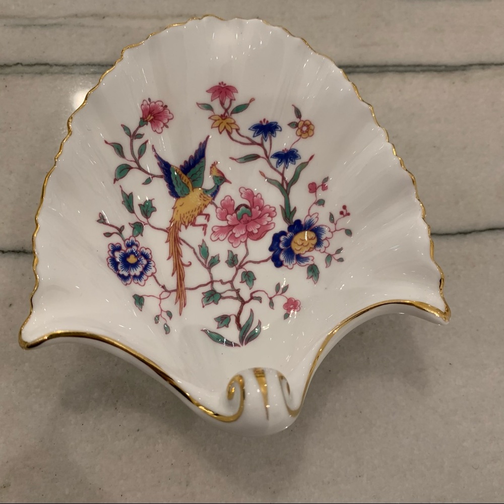 Hammersley Fine Bone China Scalloped Shell Dish